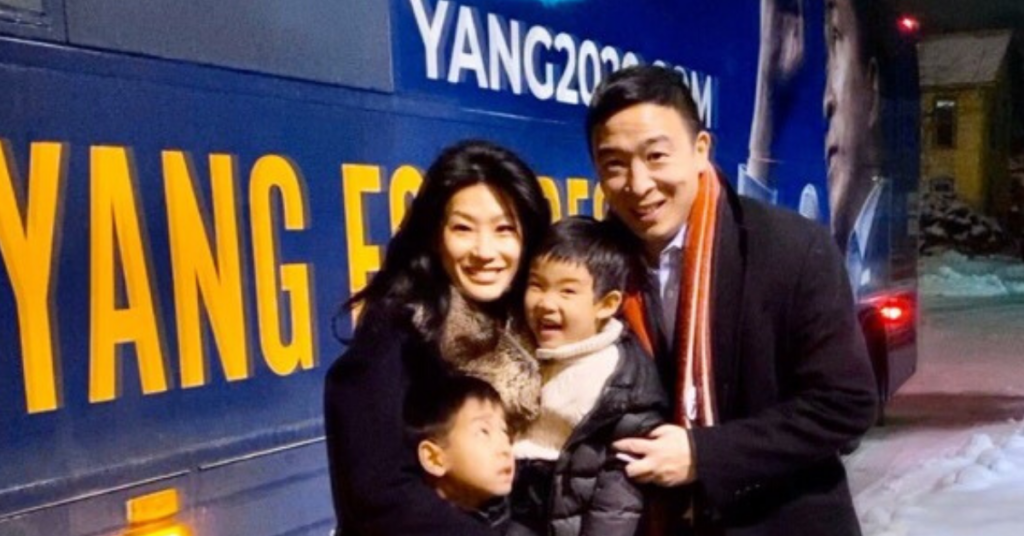 evelyn yang andrew yang twitter