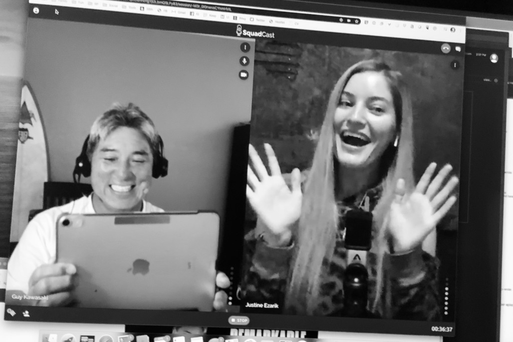 iJustine on Guy Kawasaki's Remarkable People podcast