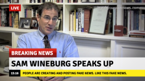 sam wineburg fake news