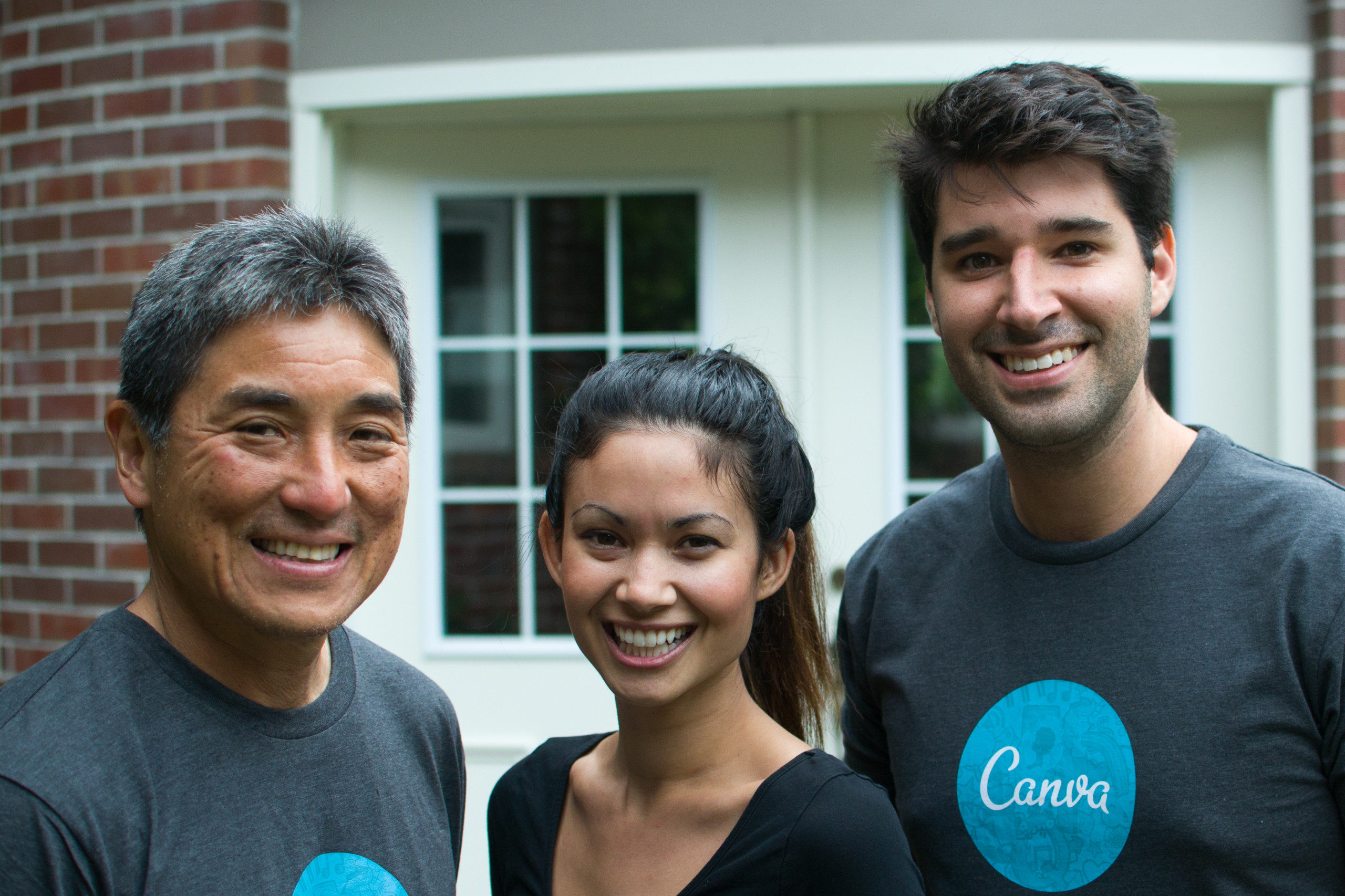 Canva team with Guy Kawasaki