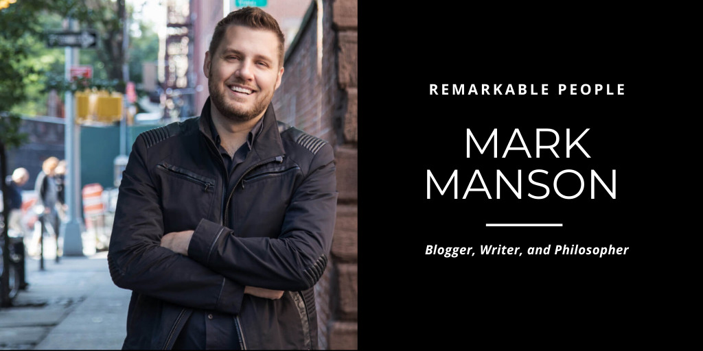 Mark Manson is the rudest self-help guru ever